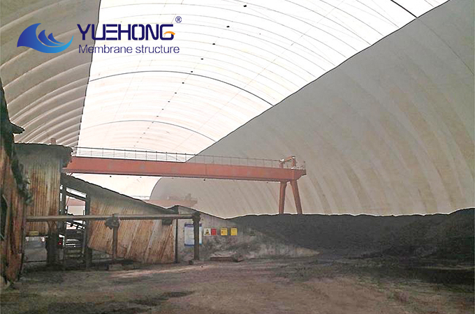 Cheminée de charbon en membrane pneumatique