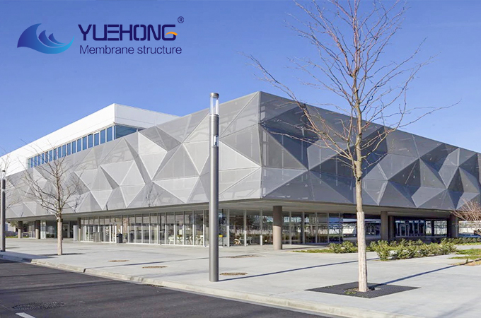 Structure de membrane pour fa?ade rideau